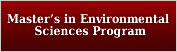 Master's in Environmental Sciences Program